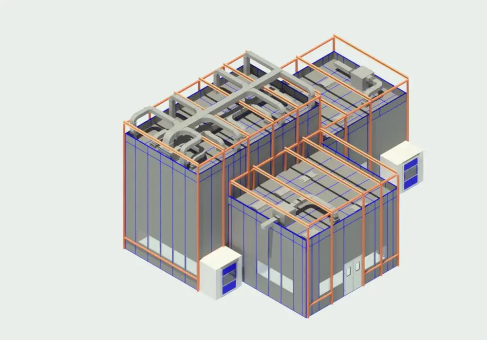leanroom wall panel,cleanroom ceiling panel,cleanroom supplier,cleanroom manufacturer,