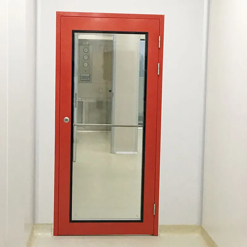 Clean room emergency escape door