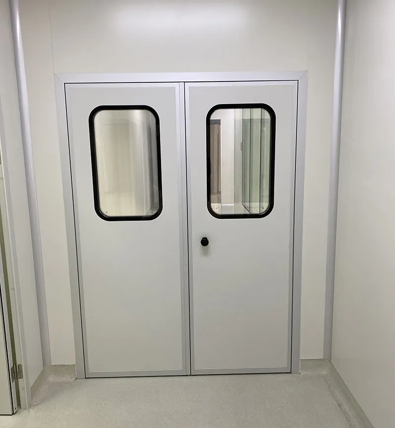 Clean room aluminium door