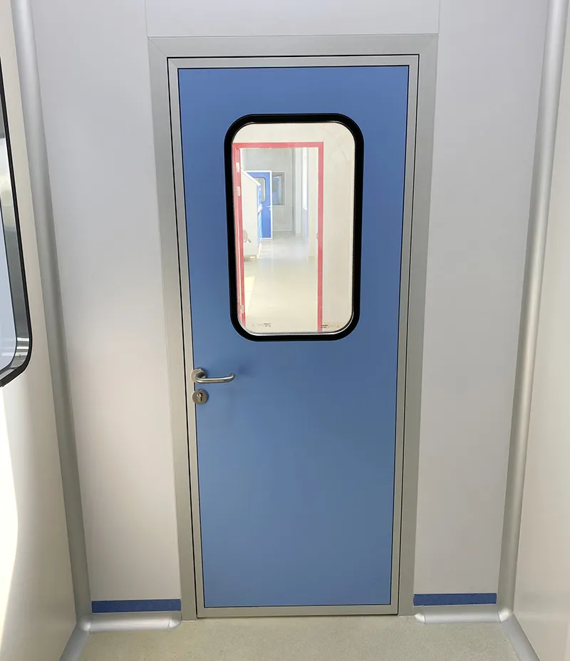 Clean room HPL door